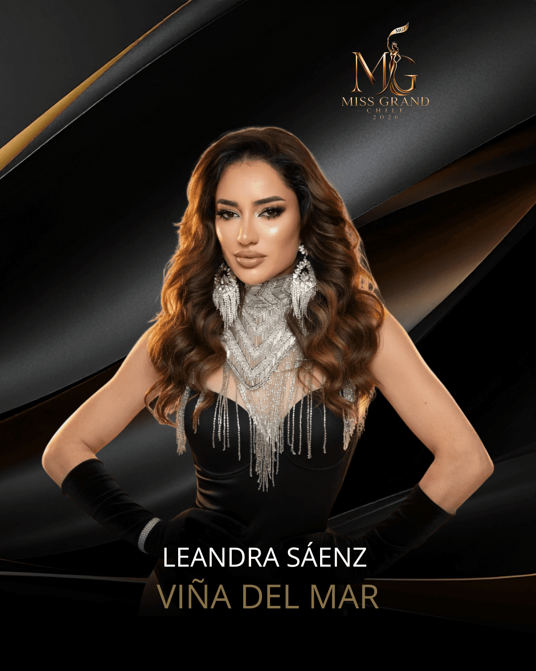 Leandra Sáenz — MISS VIÑA DEL MAR